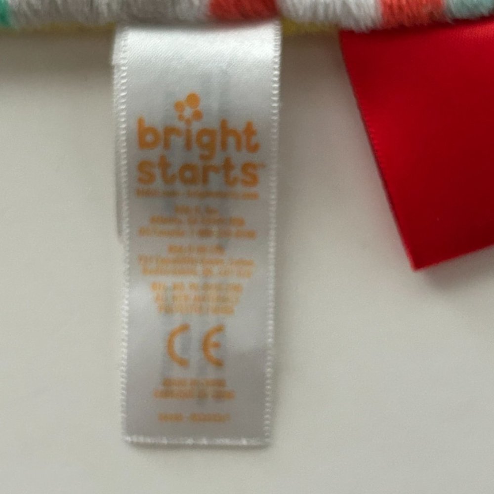 4/$25 Bright Starts Taggies Security Blanket Baby Circles Lovey Sensory - Picture 7 of 12